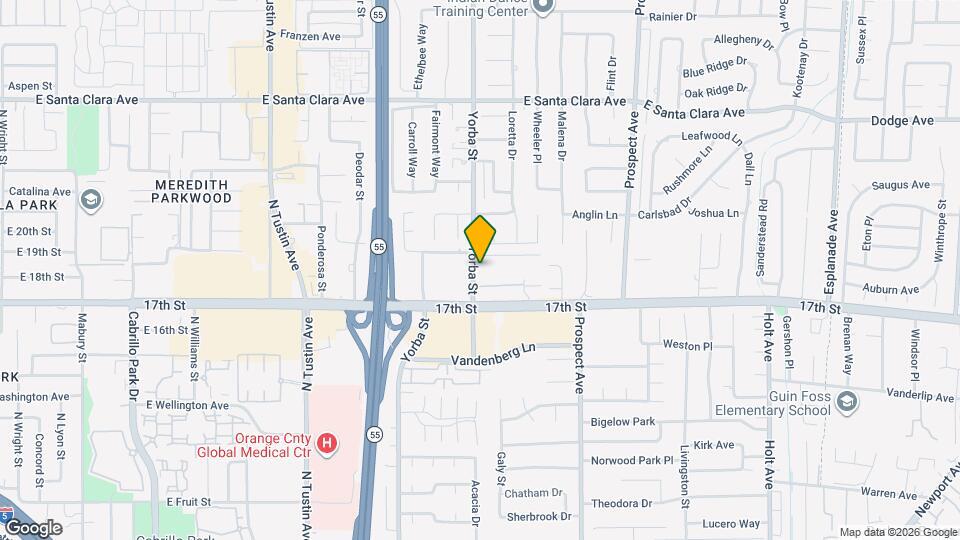 13902 Yorba St, Unit 9C Map and Location Details