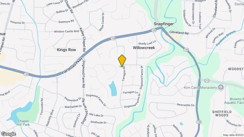 3477 Tarragon Dr Mapa y Detalles de la Ubicación