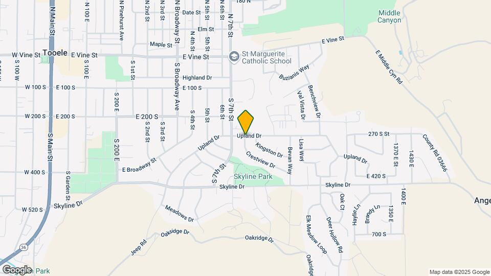 203 Cres View Ln Map and Location Details