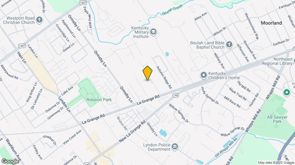 1304 Blue Vale Way Map and Location Details