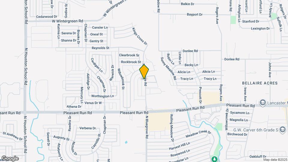 1463 N Bluegrove Rd Map and Location Details