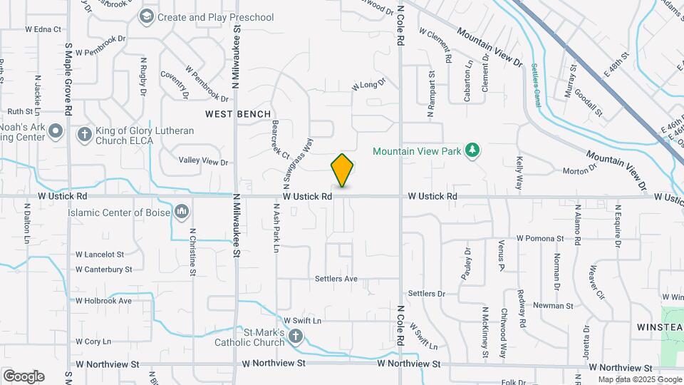 7624 W Ustick Rd Map and Location Details