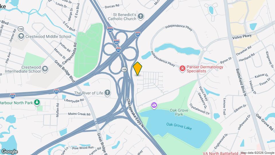 617 Lord Nelson Ct Map and Location Details