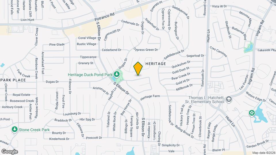 939 Hayloft Ln Map and Location Details