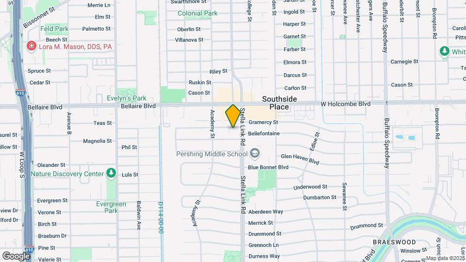 3921 Gramercy St Map and Location Details