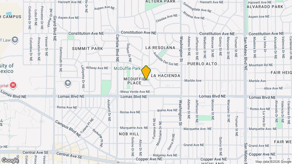 713 Montclaire Dr NE Map and Location Details