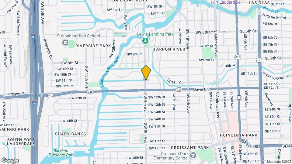 857 SW 11th Ct Map and Location Details