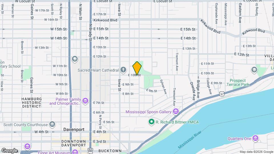 928 Farnam St Map and Location Details