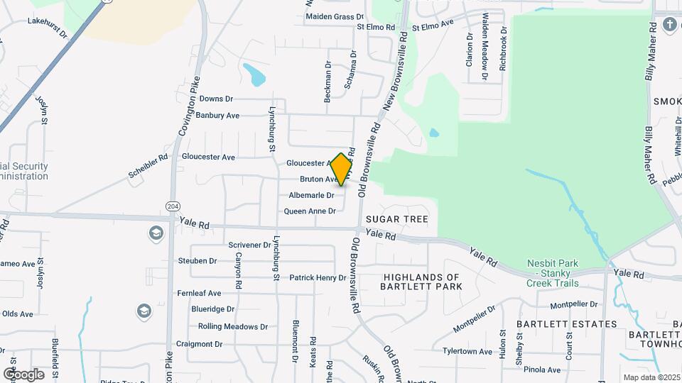5380 Albemarle Dr Map and Location Details