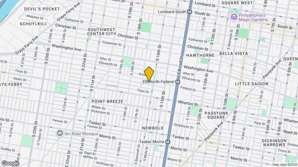 1607 Manton St Map and Location Details