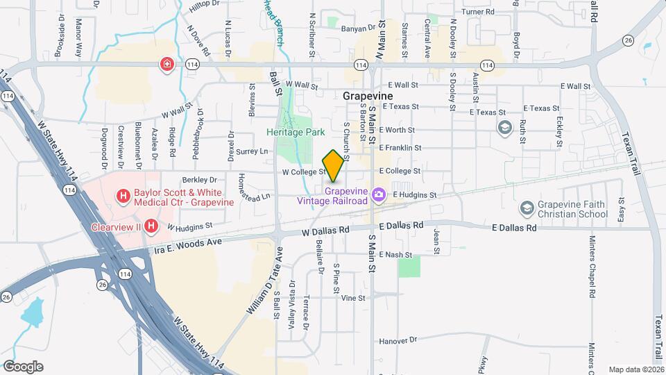 320 W Hudgins St Map and Location Details