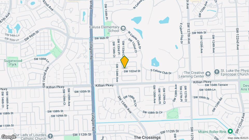 13331 SW 102nd St Map and Location Details