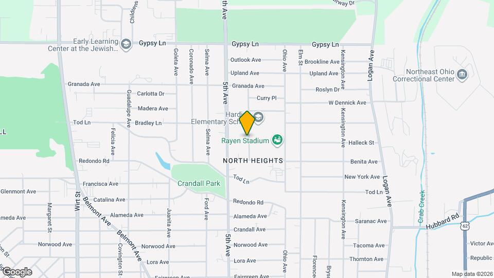 1870 Cordova Ave Map and Location Details