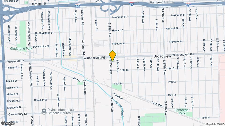 2229 S 25th Ave Mapa y Detalles de la Ubicación