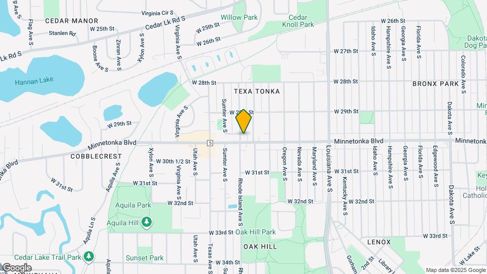 2945 Rhode Island Ave S Mapa y Detalles de la Ubicación