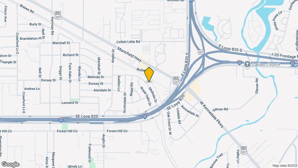 6401 Melinda Dr Map and Location Details