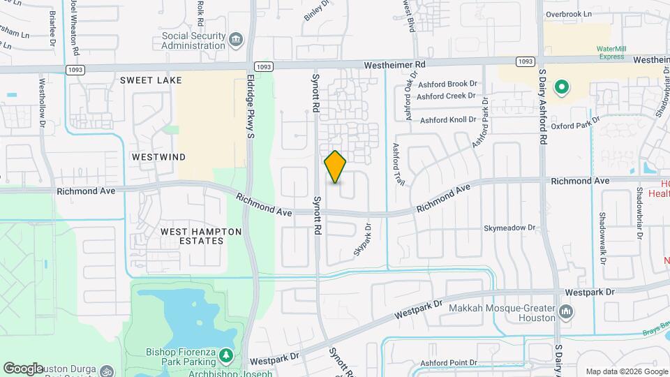 2818 Stoney Wood Dr Map and Location Details