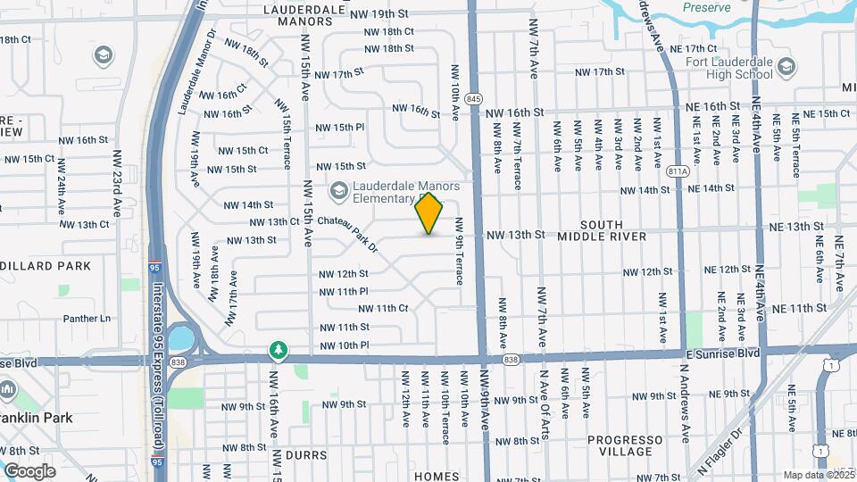 1000 NW 13th Ct Map and Location Details