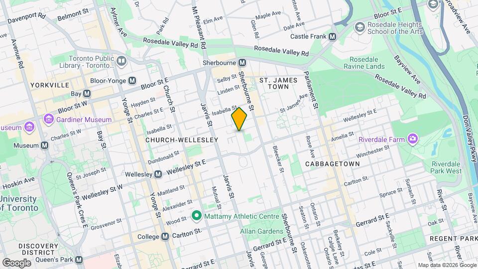 150 Homewood Ave, Unit L206 Map and Location Details