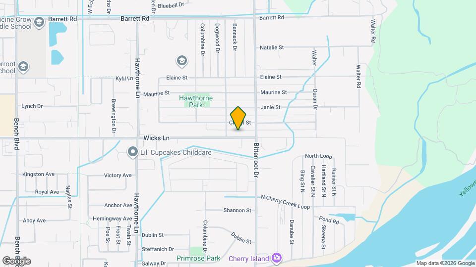1517 Wicks Ln Mapa y Detalles de la Ubicación
