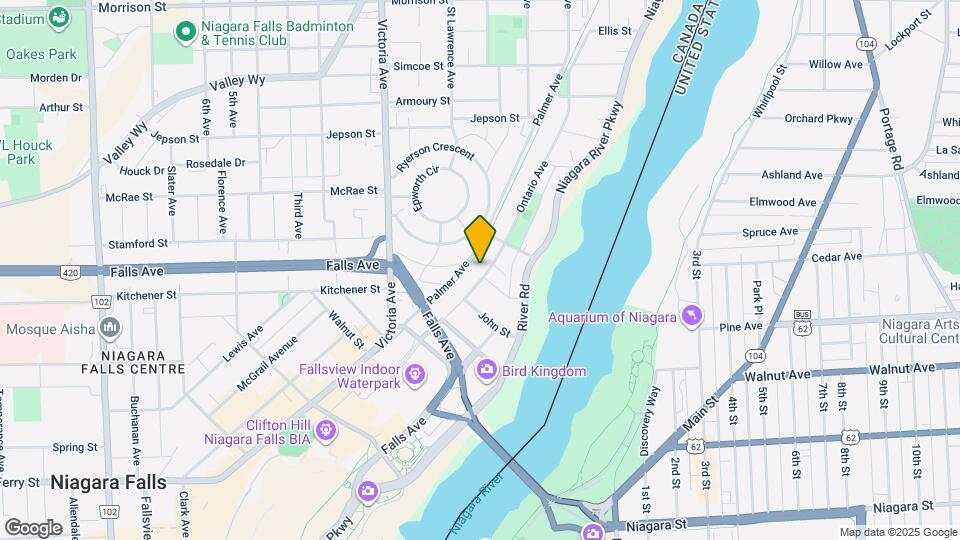 5473 Ontario Ave Map and Location Details