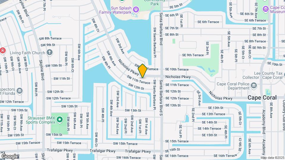 127 SW 11th Terrace Map and Location Details