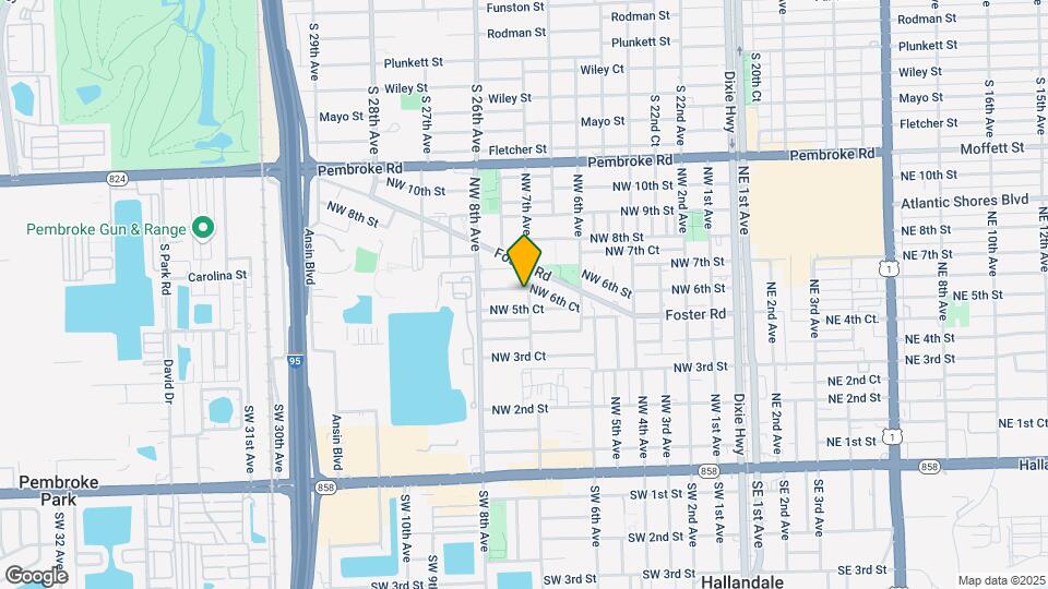 703 NW 6th St Map and Location Details