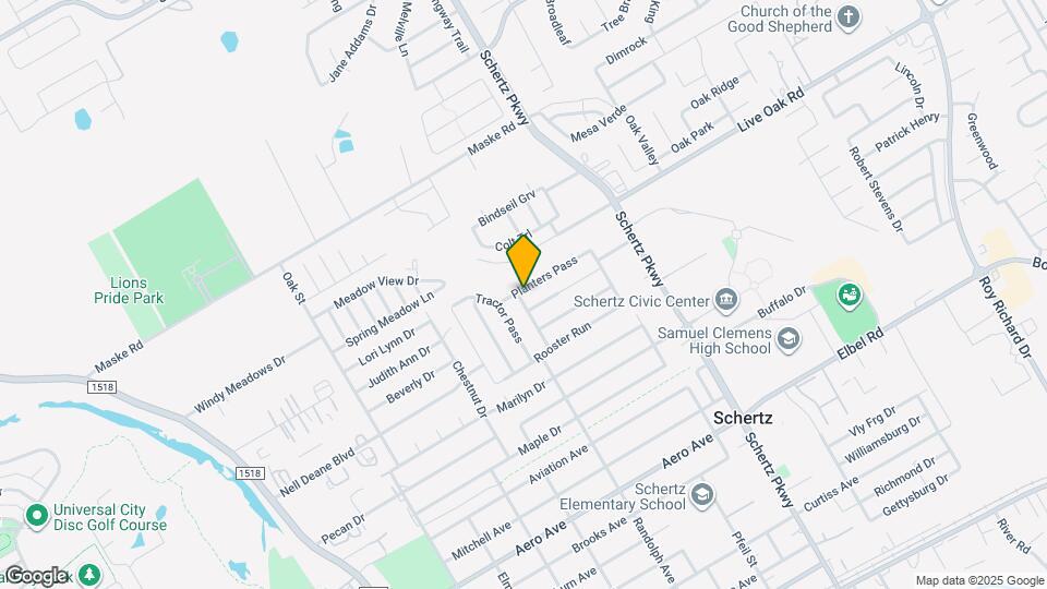 600 Planters Pass Map and Location Details