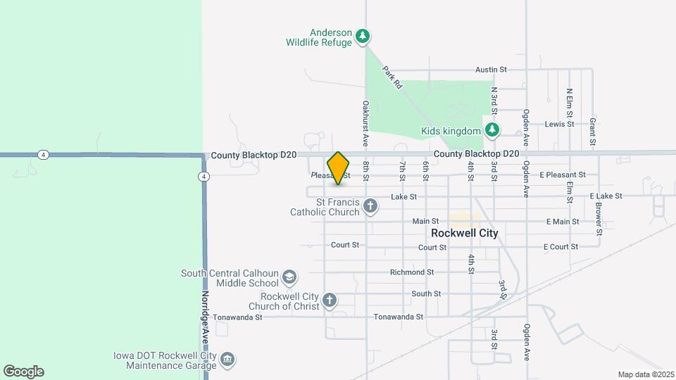 842 Lake St Map and Location Details