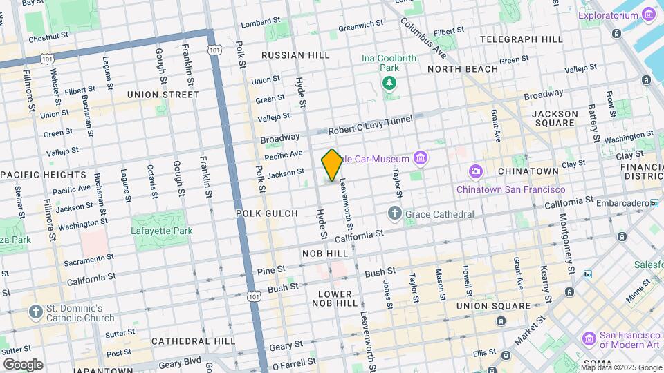 1435 Washington St Mapa y Detalles de la Ubicación