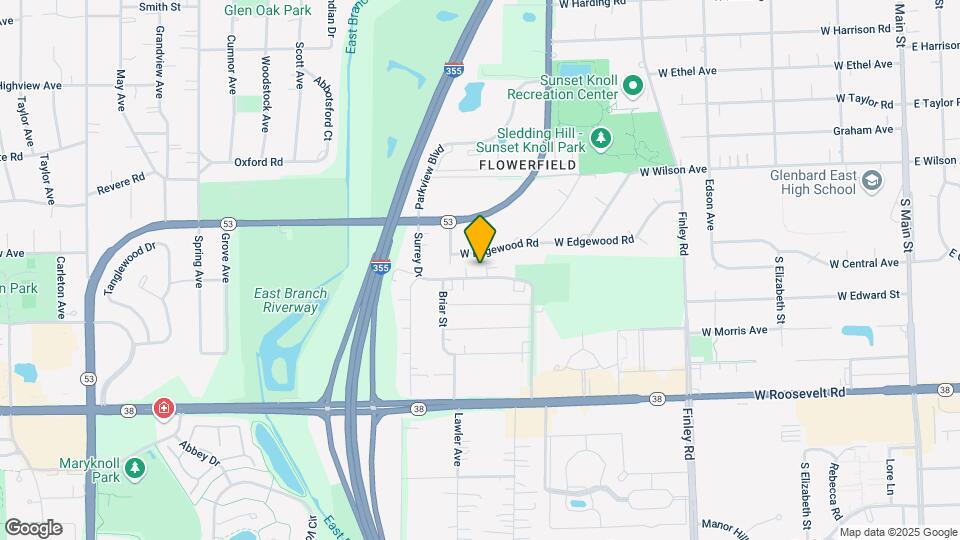 1140 Surrey Dr Map and Location Details