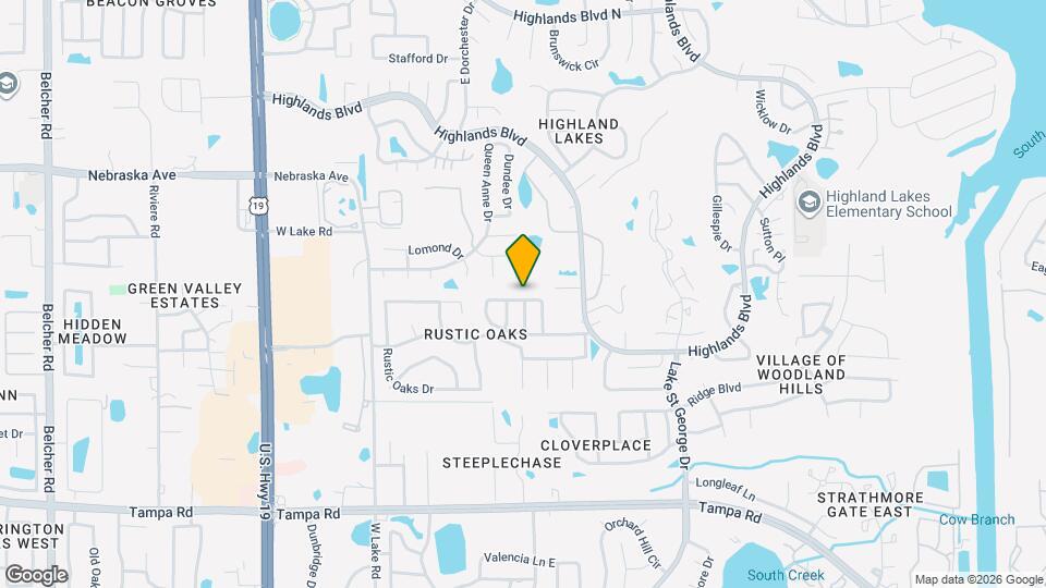 2963 Glenhaven Dr Map and Location Details
