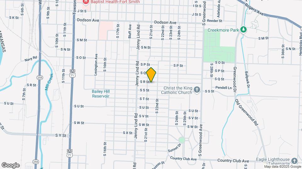2108 S S St Map and Location Details