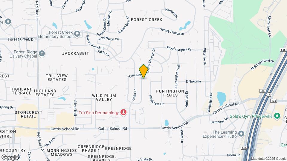 148 Justin Leonard Dr Map and Location Details
