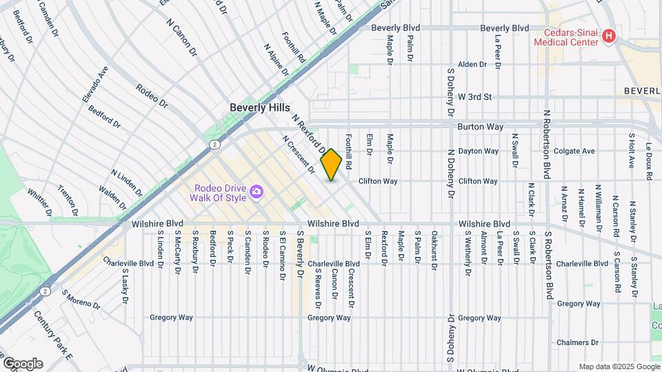214 N Crescent Dr Map and Location Details