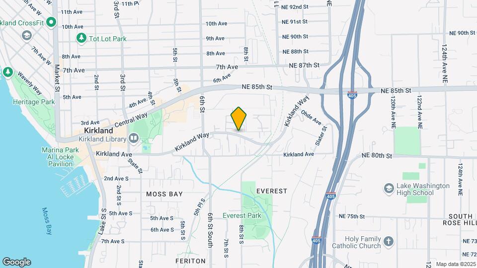 714 Kirkland Way Map and Location Details