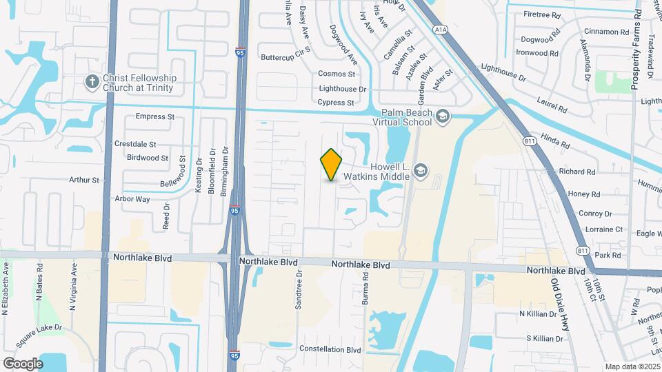 9299 Silverthorne Dr Mapa y Detalles de la Ubicación