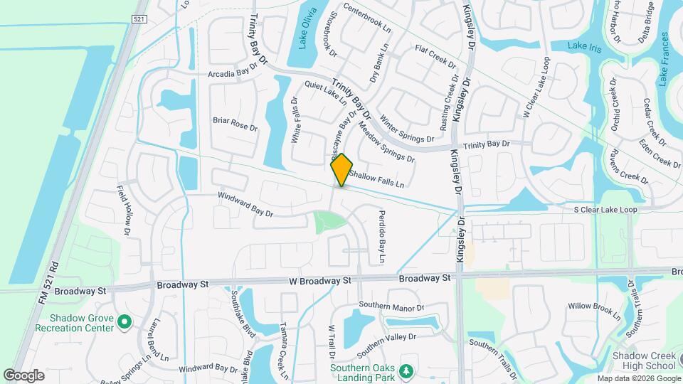 2802 Silhouette Bay Dr Map and Location Details