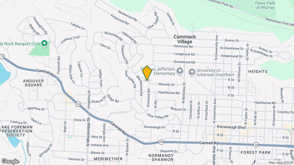 2420 Durwood Rd Map and Location Details