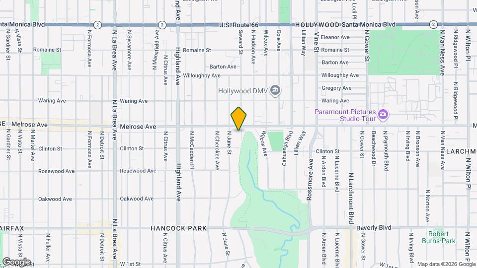 635 Seward St Map and Location Details