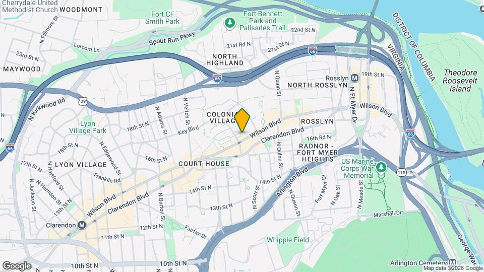 1713 N Troy St Map and Location Details