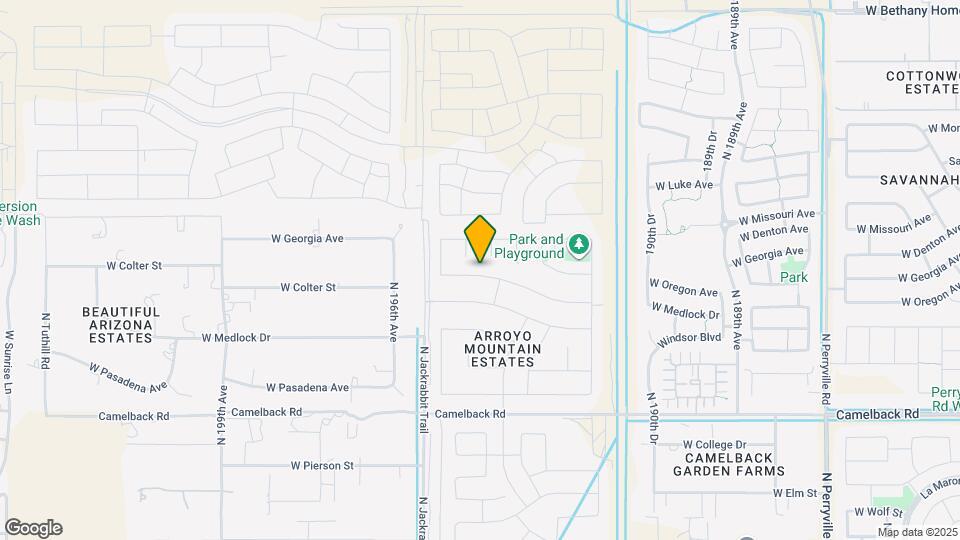 19350 W Oregon Ave Map and Location Details