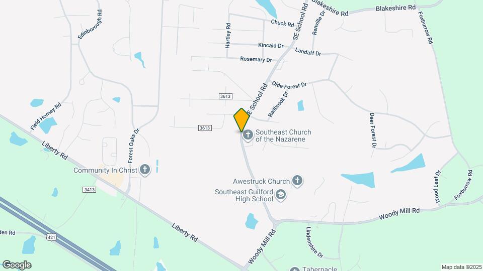 3600 Forest Village Dr Map and Location Details