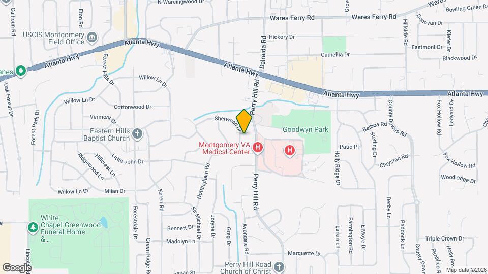 3871 Sherwood Dr Map and Location Details