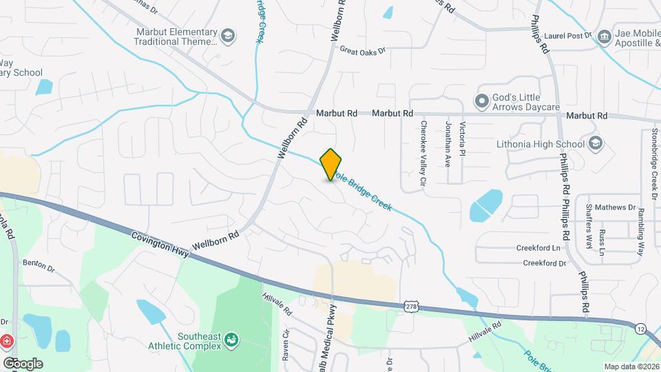 2217 Lowtrail Ct Mapa y Detalles de la Ubicación