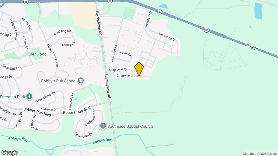 92 Ginger Dr Map and Location Details