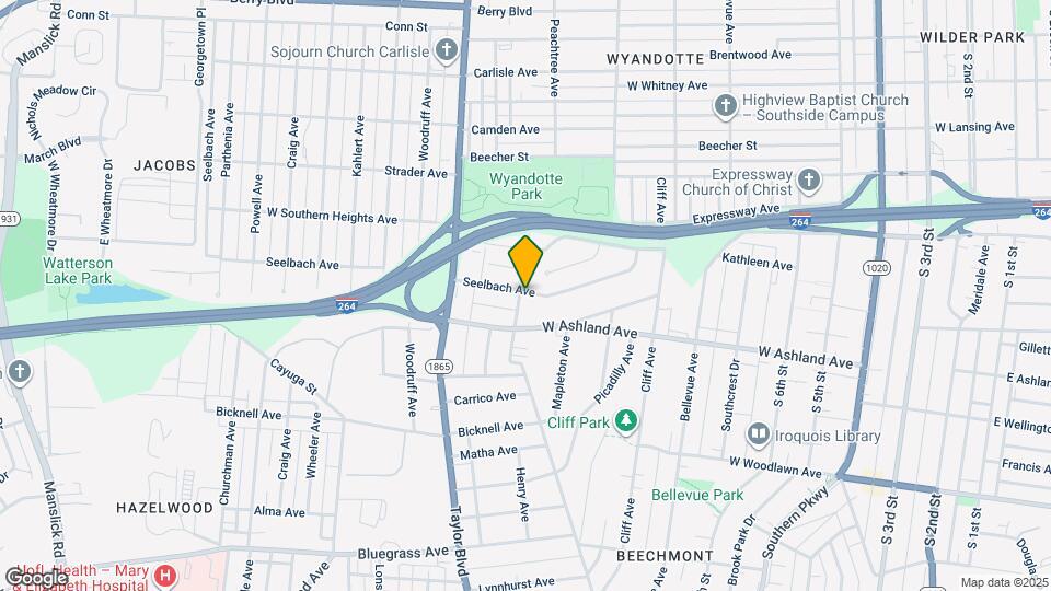 3901 Peachtree Ave Map and Location Details