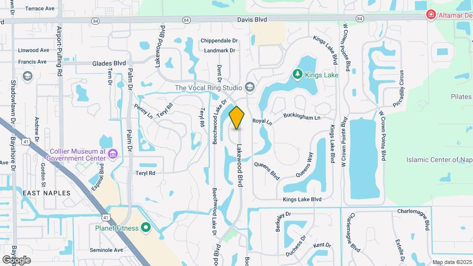 4556 Lakewood Blvd Map and Location Details