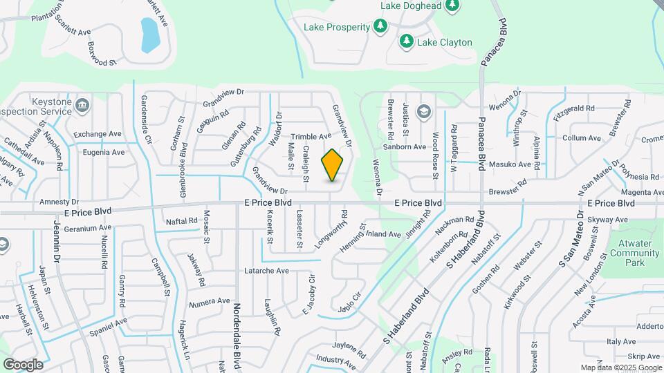 2699 Grandview Dr Map and Location Details