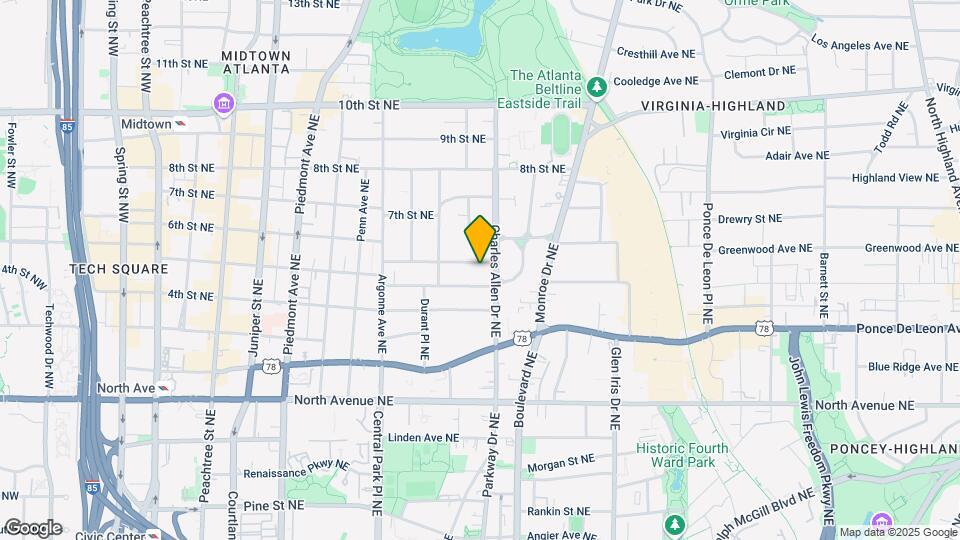 419 6th St NE Map and Location Details